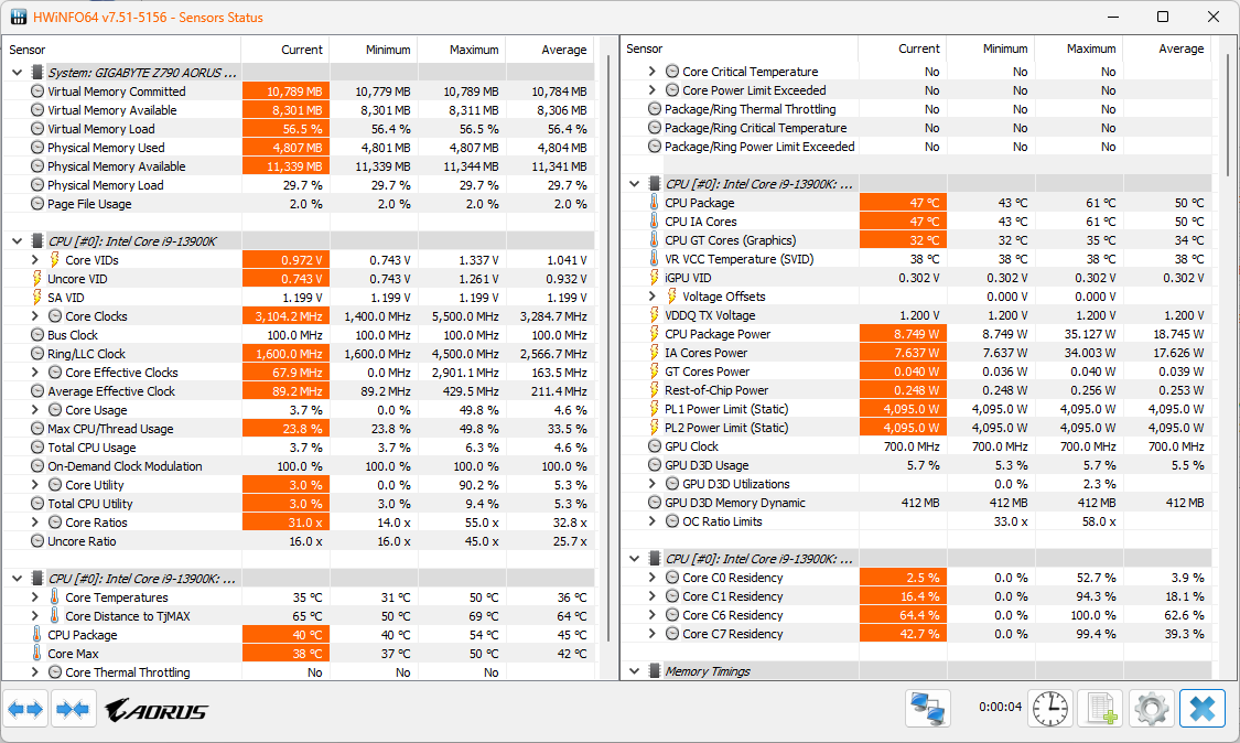 MemTest86测试过程 - 实时错误检测